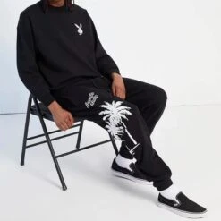 PB PALMS SWEATPANT Black 9 PB PALMS SWEATPANT Black -Fashion Clothing Store 0135250500001NEW 00 001