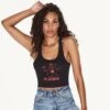 Devil Bunny Racerback Tank -Fashion Clothing Store 07 538753 6863300460641 RIB RACERBACK CROP TANK DEVIL BUNNY BLACK 35545 WEBSIZE fd9ea423 62b4 4bc4 b988 d1db5061cd23
