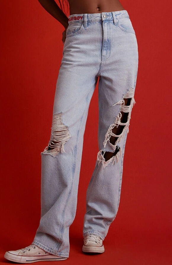 Women's Cloud Nine Boyfriend Denim Pants 7 Women's Cloud Nine Boyfriend Denim Pants - Image 5