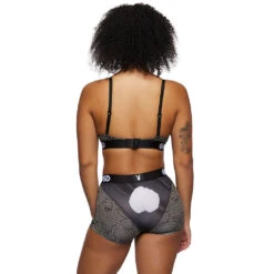 Women's Playmate Boy Short -Fashion Clothing Store 1224T1013 BLK 3 w1 c944dc35 eb07 42f0 9f0d 77d7fa162066