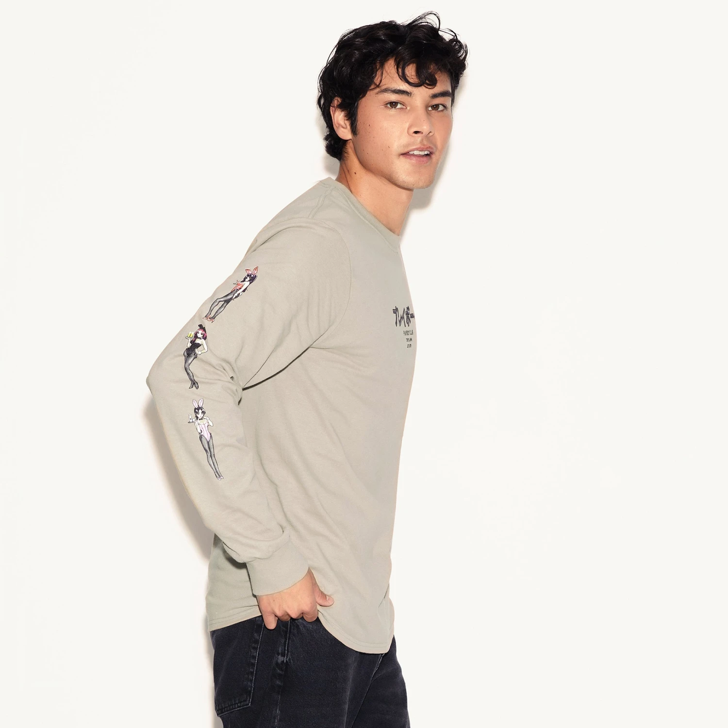 Tokyo Club Bunny Long Sleeve Sand 6 Tokyo Club Bunny Long Sleeve Sand - Image 4