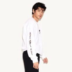Tokyo Club Bunny Long Sleeve White -Fashion Clothing Store 503958 6619875442785 TOKYO CLUB BUNNY CREWNECK SWEATSHIRT WHITE 7414 d3baea0d 40d0 4cbb 9468 f857f2257fce
