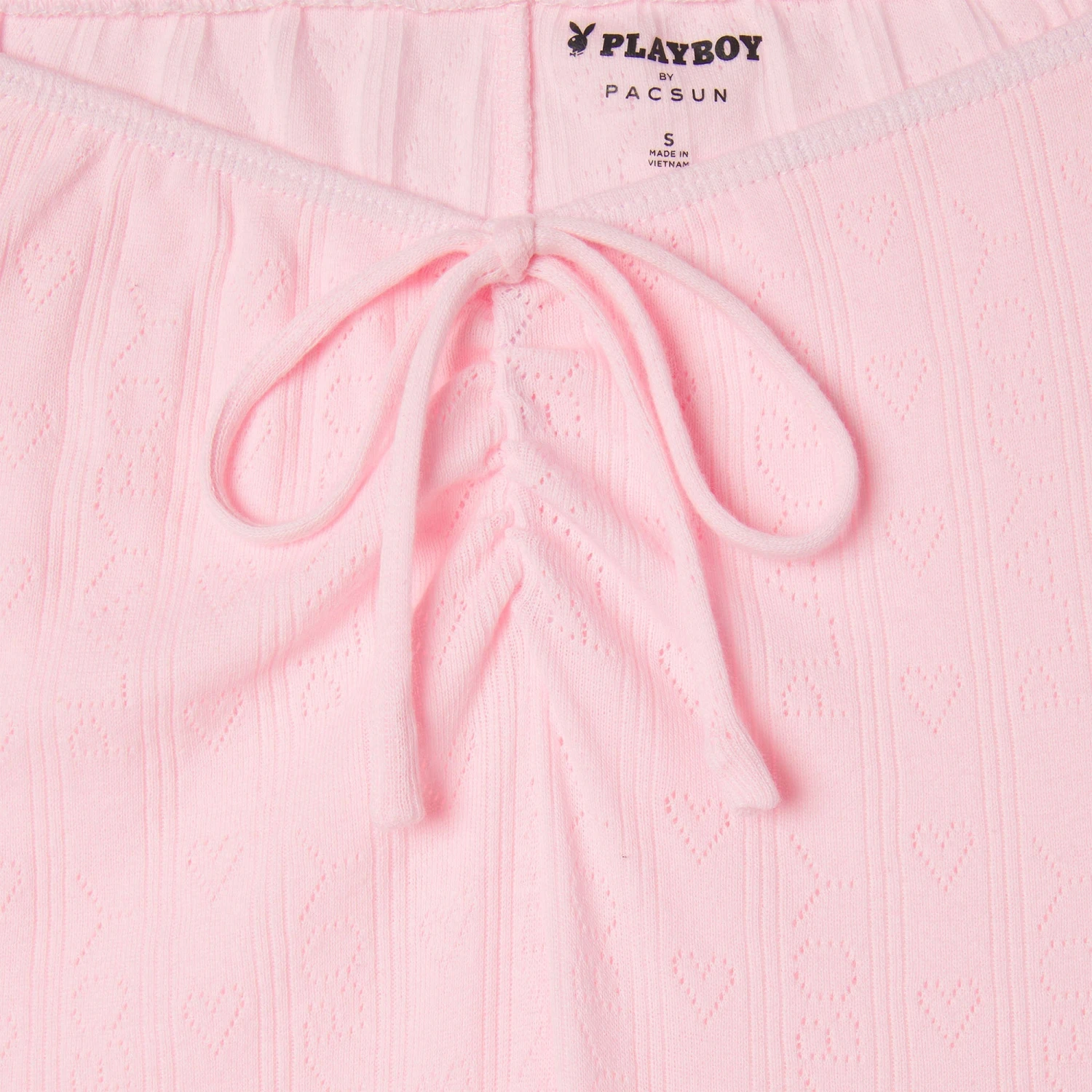 Women's Pointelle Logo Flare Pants 4 Women's Pointelle Logo Flare Pants - Image 2