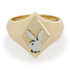 Playboy X The Great Frog Ace Of Diamonds Ring