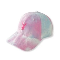 Adjustable Rabbit Head Logo Hat Tie Dye