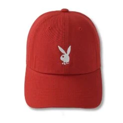 Adjustable Rabbit Head Logo Hat -Fashion Clothing Store AdjustableRabbitHeadLogoHatRed