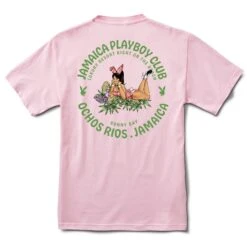 Jamaica Flower Girl Tee 8 Jamaica Flower Girl Tee -Fashion Clothing Store FlowerGirlPinkBack