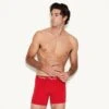 The Basics Men's Boxer Brief Red 2 The Basics Men's Boxer Brief Red -Fashion Clothing Store M7 537607 6861460373601 BASICS MENS BOXER BRIEF RED 0877
