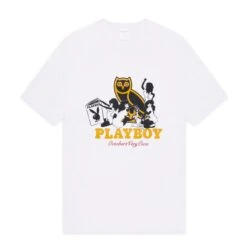 Fashion Clothing Store 11 Playboy X OVO Femlin T-Shirt, White