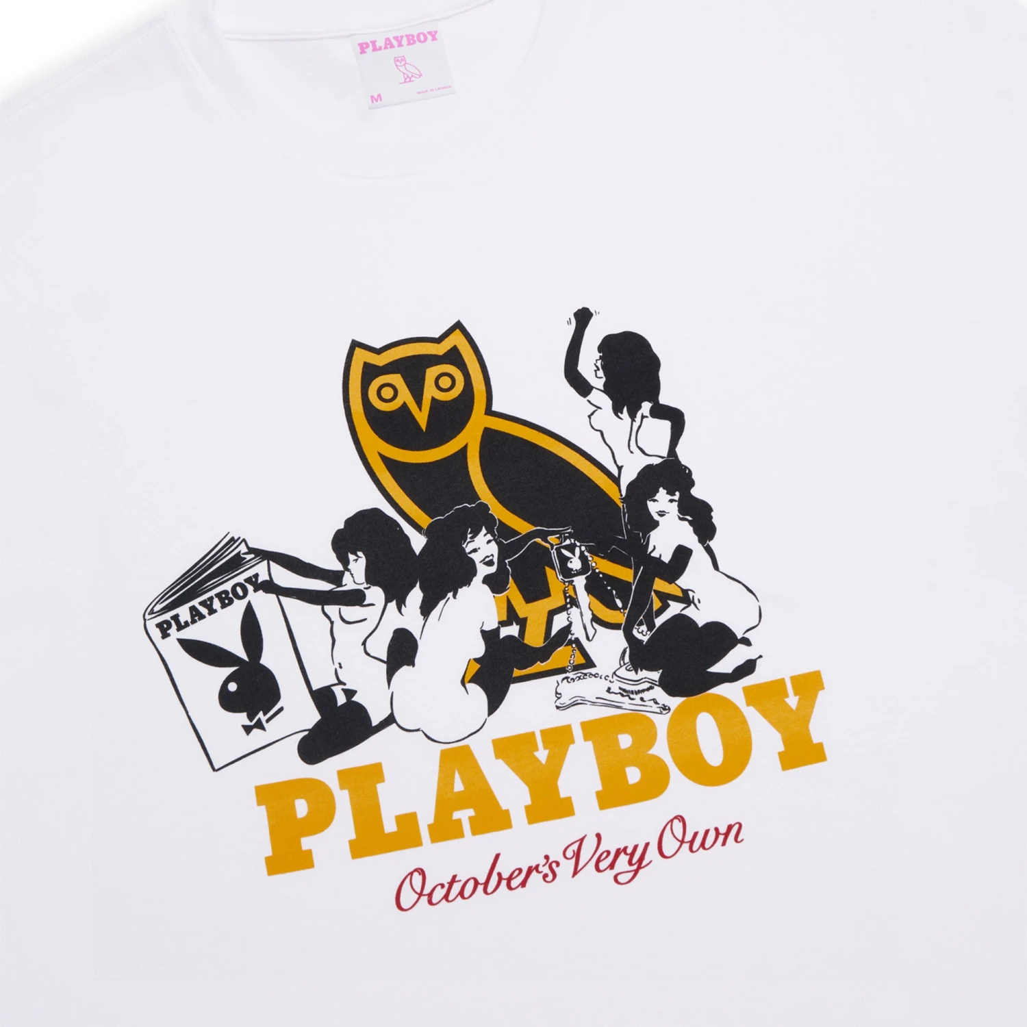 Playboy X OVO Femlin T-Shirt, White 4 Playboy X OVO Femlin T-Shirt, White - Image 2