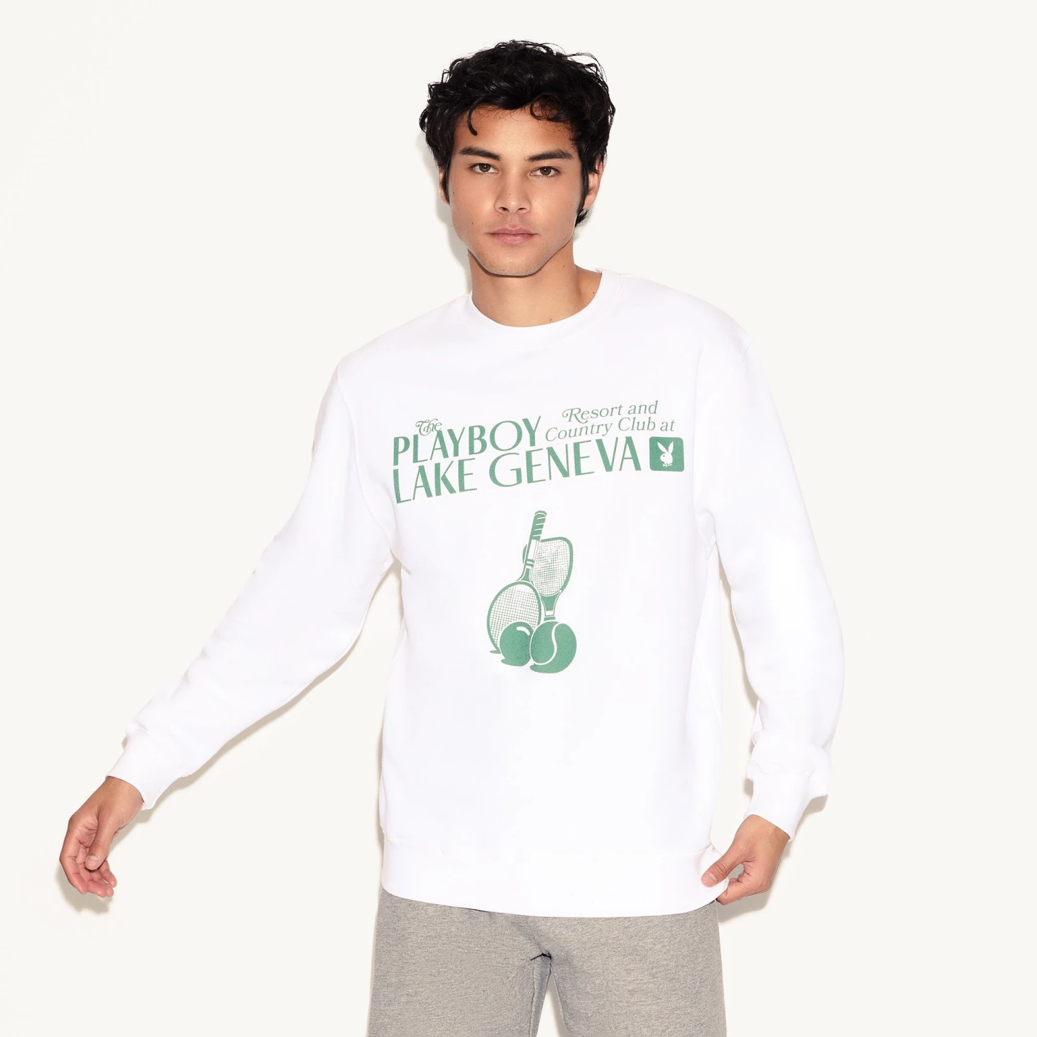 Lake Geneva Tennis Club Crewneck Sweatshirt 7 Lake Geneva Tennis Club Crewneck Sweatshirt - Image 5