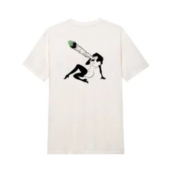 Inhale Femlin T-Shirt 10 Inhale Femlin T-Shirt -Fashion Clothing Store PBFEMLINBUNNYTEEVTGWHT BACK