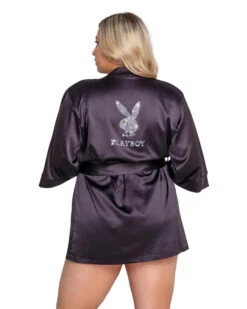 PLAYBOY SPARKLING BUNNY ROBE -Fashion Clothing Store PBLI101Q Back 600x 4a8e577c 0928 4465 8f64 928aad846d3e