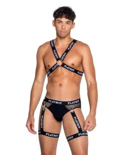 PLAYBOY MENS DARK ROOM HARNESS
