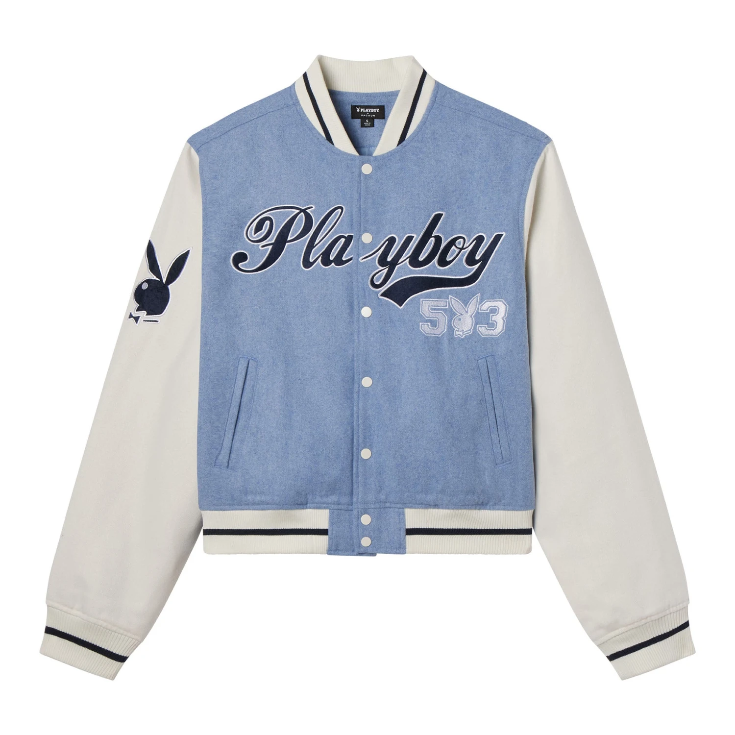 Women's Masthead Letterman Bomber Jacket 3 Women's Masthead Letterman Bomber Jacket