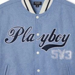 Women's Masthead Letterman Bomber Jacket 11 Women's Masthead Letterman Bomber Jacket -Fashion Clothing Store PB PACSUN MASTHEAD LETTERMAN BOMBER JACKET RAIN WASHED 03