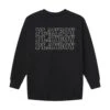 Women's Masthead Crewneck Sweatshirt 2 Women's Masthead Crewneck Sweatshirt -Fashion Clothing Store PB WOMENS MASTHEAD CREWNECK SWEATSHIRT BLACK 002 e1b5e1eb 3f8d 4df7 bd82 f372dacbf84d