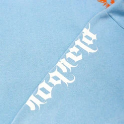 Women's Playboy Forever Hoodie -Fashion Clothing Store PLAYBOY PACSUN BLUE COLD SHOULDER SWEATSHIRT ORANGE DETAIL 04 a1461615 2ce0 432a b3fe b5d3149ddecb