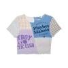 Women's Splice Baby Tee 2 Women's Splice Baby Tee -Fashion Clothing Store PLAYBOY PACSUN PLAYBOY MANSION PATCHWORK CROP TOP 01 6edf8f5b 57c6 4046 be16 eb477d46bcfd
