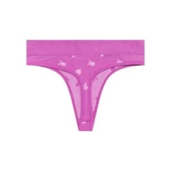 Women's Bunny Seamless Thong 17 Women's Bunny Seamless Thong -Fashion Clothing Store PLAYBOY PB BUNNY SEAMLESS THONG DEEP ORCHID 01