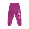Women's Bunny Leg Sherpa Sweatpant 1 Women's Bunny Leg Sherpa Sweatpant -Fashion Clothing Store PLAYBOY PBPATCHSHERPAPANTDEEPORCHID 01