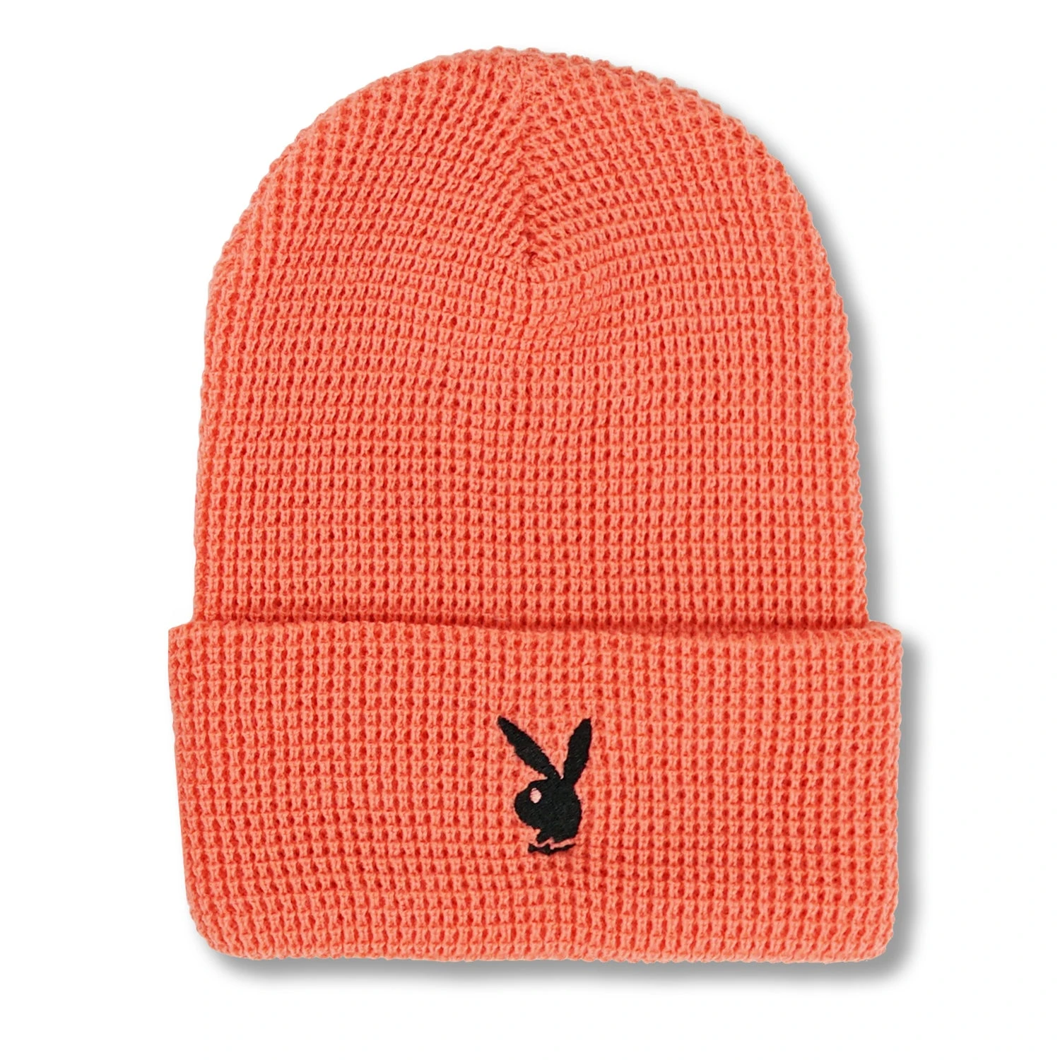 Rabbit Head Waffle Cuffed Beanie 4 Rabbit Head Waffle Cuffed Beanie - Image 2