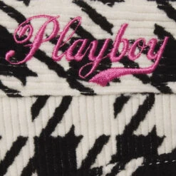 Women's Houndstooth High Waisted Mini Skirt 9 Women's Houndstooth High Waisted Mini Skirt -Fashion Clothing Store PLAYBOY HIGHRISESLITMINISKIRT HOUNDSTOOTH 03