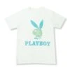 Playboy Static Bunny White Tee