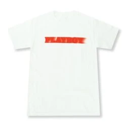 Playboy Motion Blur White Tee