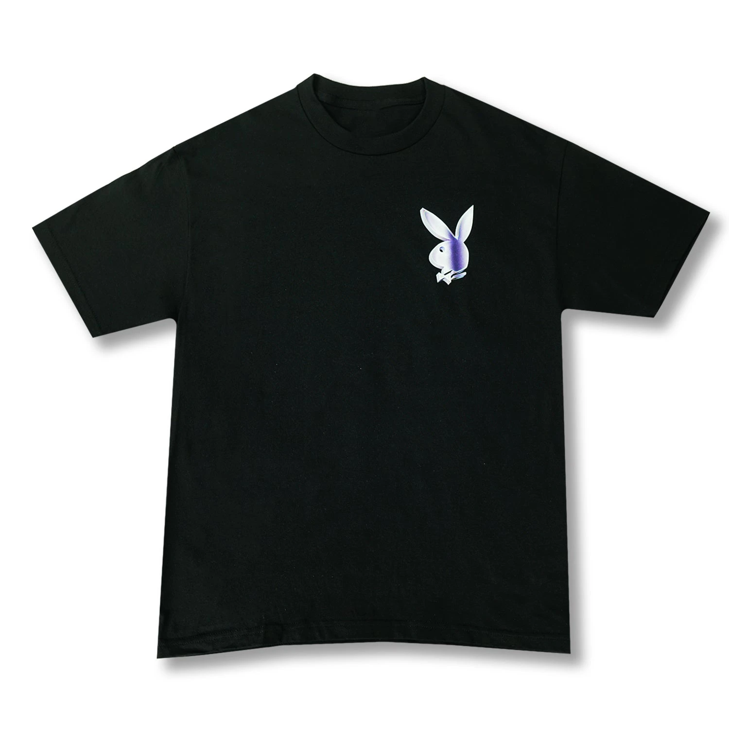 Playboy Chrome Rabbit Head Black Tee 4 Playboy Chrome Rabbit Head Black Tee - Image 2