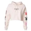 Tokyo Club Bunny Cropped Hoodie Blush -Fashion Clothing Store Playboy Color Bars Tokyo Crop Hoodie Blush 01 98e1db06 01c1 40e5 8ac3 16159e493fb5