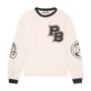 Men's Championship Long Sleeve T-Shirt 2 Men's Championship Long Sleeve T-Shirt -Fashion Clothing Store Playboy PB Championship LS Tee Off White 01