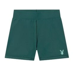 Women's Biking Short -Fashion Clothing Store Playboy PB Sports Short Green 02