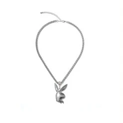 Pave Rabbit Head Chunky Necklace -Fashion Clothing Store Playboy Pave Rabbit Head Chunky Necklace 02 4cd5c42a 2074 4223 85d6 383979a5f188