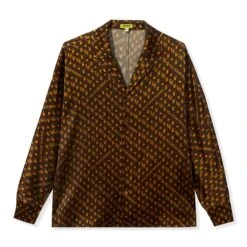 Playboy X Revolve Mini Bunny Silk Shirt