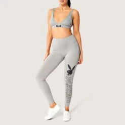 Women's Rabbit Head Legging -Fashion Clothing Store Playboy Womens Leggings Heather Grey 2194 66f28bf8 d744 46f8 baba 1b1289785e97