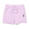 Men's Backstage Nylon Shorts 1 Men's Backstage Nylon Shorts -Fashion Clothing Store Playboy Backstage Nylon Short CrocusPetal 001