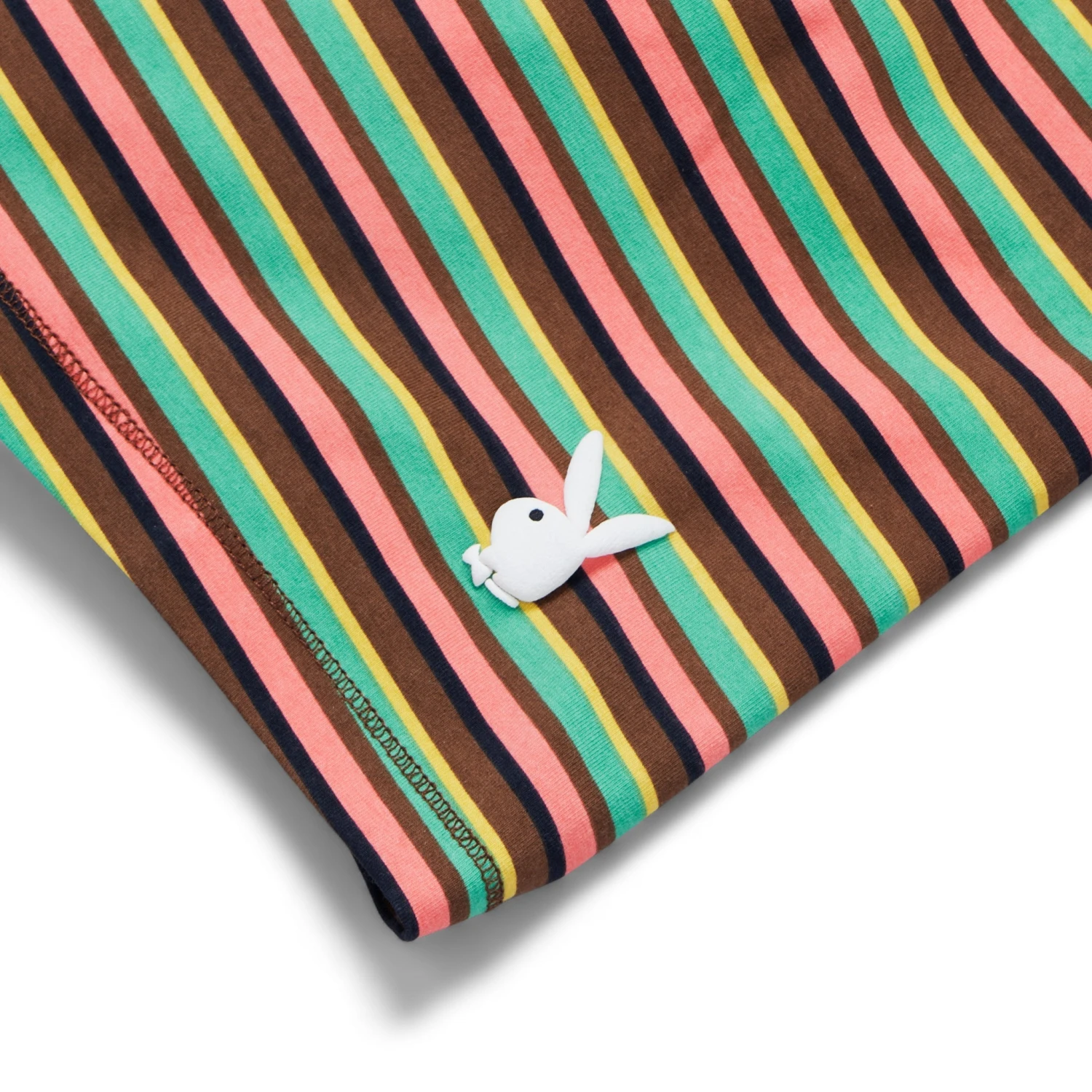 Women's Striped Biker Shorts 4 Women's Striped Biker Shorts - Image 2