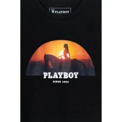 December 1972 Playmate Mercy Rooney Sunset Rider Women's Cropped T-Shirt -Fashion Clothing Store Playboy Black Sunset Art Womens Crop Top 4 8b6cb438 c339 4697 bfc1 a8f7b1e3f74d