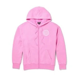 Women's Playboy University Zip Up Hoodie -Fashion Clothing Store Playboy Crest Full Zip Jacket SuperPink 01 35dd246b 311a 40f3 9bf9 b3ae97ee670f