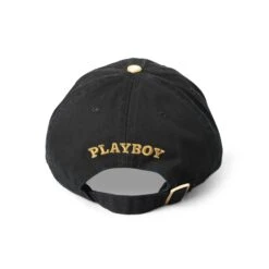 Playboy X Lids Dad Hat 7 Playboy X Lids Dad Hat -Fashion Clothing Store Playboy Dad Hat Black Gold 002