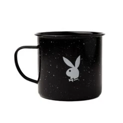 Enamel Camp Mug -Fashion Clothing Store Playboy Enamel Camp Mug Black 01 7b6ddcf7 3cea 4a9f 9e5a 5fe2ef468078
