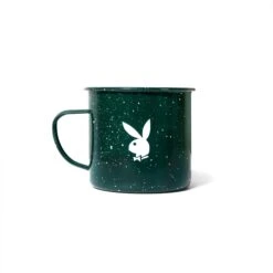 Enamel Camp Mug -Fashion Clothing Store Playboy Enamel Camp Mug Green 01 49cf6e7a 5ecb 4698 9a85 25e022c32e05
