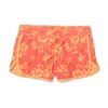 Women's Hibiscus Terry Sweat Shorts 1 Women's Hibiscus Terry Sweat Shorts -Fashion Clothing Store Playboy Hibiscus Terry Short 01