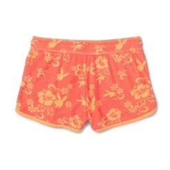 Women's Hibiscus Terry Sweat Shorts -Fashion Clothing Store Playboy Hibiscus Terry Short 02