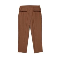 Men's Houndstooth Trouser 7 Men's Houndstooth Trouser -Fashion Clothing Store Playboy Houndstooth Wool Trouser Brown 02