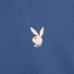 Lifestyle Zip-Up Hoodie -Fashion Clothing Store Playboy Lifestyle Zip Through Hoodie Lt Blue 03 66491e88 6cb6 48fc 9cae 29ca330b7140