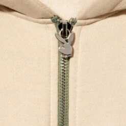 Lifestyle Zip-Up Hoodie -Fashion Clothing Store Playboy Lifestyle Zip Through Hoodie Lt Stone 04 f144de04 187c 4001 9602 5d30c9bb0902