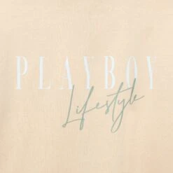 Lifestyle Zip-Up Hoodie -Fashion Clothing Store Playboy Lifestyle Zip Through Hoodie Lt Stone 05 12547f36 dab7 4589 a96b 8f06fa7c5122