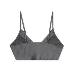 Women's Lounge Satin Cami & Short Set - Grey 25 Women's Lounge Satin Cami & Short Set - Grey -Fashion Clothing Store Playboy MG Lounge Satin Cami Short Set Grey 02